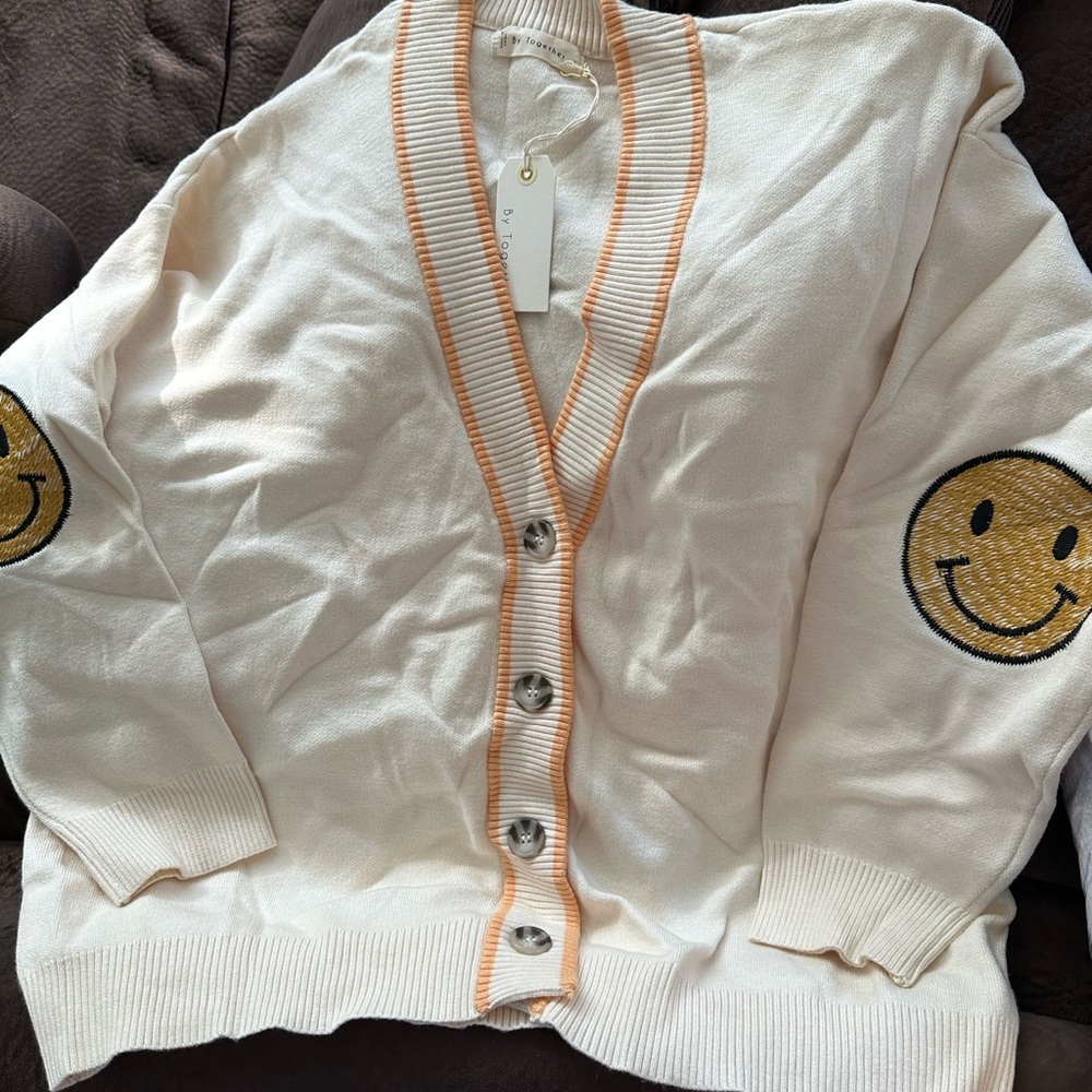 NWT oversized Cardigan size Large